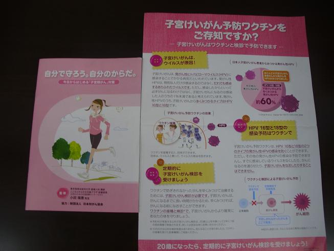 子宮頸がんはワクチンで予防できる!! 子宮頸がんはワクチンで予防できる!!